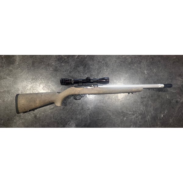 Ruger 10/22 Custom 22 LR w16" TacSol BBL & Redfield 2-7 Scope