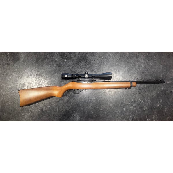 Ruger 10/22 22 LR Semi Auto Combo with Scope & Case