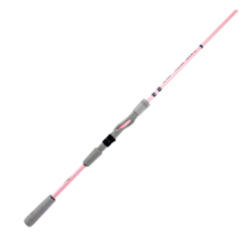 Okuma Pulse Wave 2-pc Spinning Rod Pink