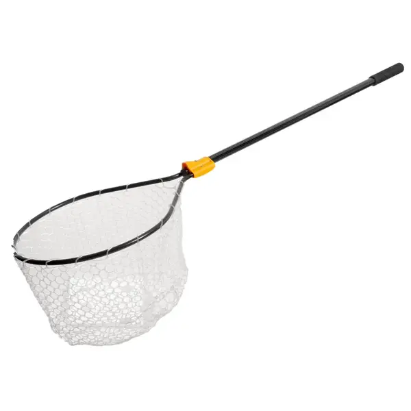 Frabill Clear Rubber Conservation Net 21" x 24" Hoop 36" Handle