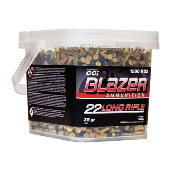 CCI CCI 10025 Blazer 22LR 38 HP Bucket - 1500rd Box