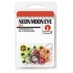 VMC Neon Moon Eye Jig Assortment Glow 1/8oz 10-pk