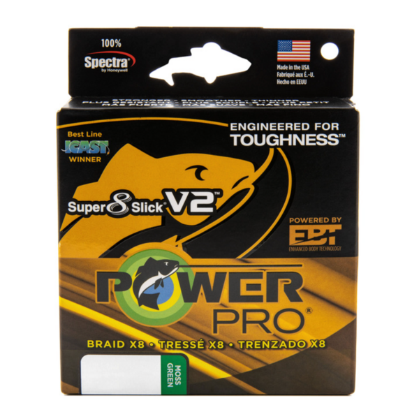 PowerPro Super Slick V2 Moss Green 150yds