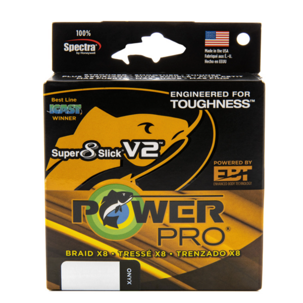 PowerPro Super8Slick V2 Onyx 150yds