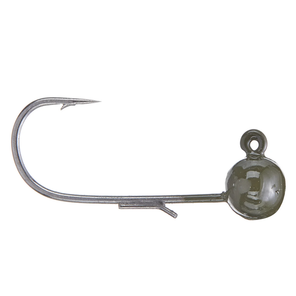 Z-Man Finesse Football NedZ Jig Head. Green Pumpkin