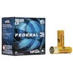 Federal Top Gun 20 ga, 2.75", #7.5, 7/8 oz, 1210 fps Target Loads Case of 250