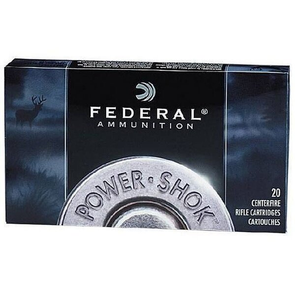 Federal Power-Shok 243 Win Ammo 100gr Soft Point 2960fps 20rds