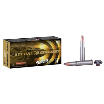 Federal Federal LG45701 Premium HammerDown 45-70 Gov 300 gr Bonded Soft Point 20 Bx