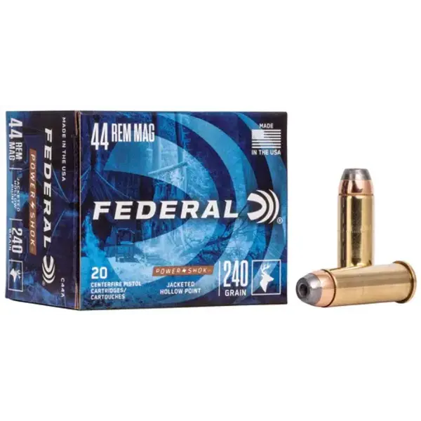 Federal Power-Shok 44mag 180gr Pistol Ammo