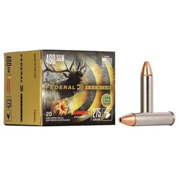 Federal Federal Premium Vital-Shok Handgun Ammunition .460 S&W 275 gr BXP 1800 fps 20/box