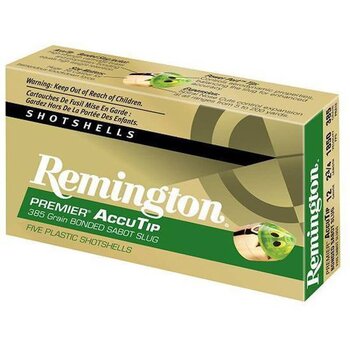 Remington Remington Premier Ammo 12ga 2-3/4" 385gr AccuTip Sabot Slug 5 Rounds