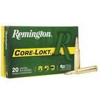 Remington Core-Lokt, 6mm Remington, 100 Grain, Pointed Soft Point Core Lokt, 3100 fps