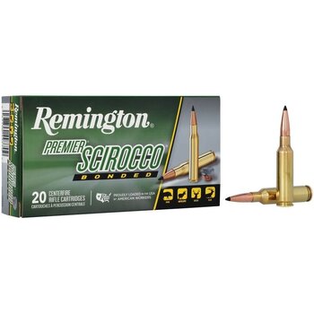 Remington Remington Premier Scirocco, 6.5 Creedmoor, 130 Grain, Swift Scirocco Bonded, 2750 fps