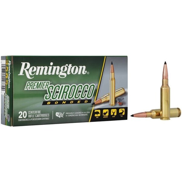 Remington Remington Premier Scirocco, 6.5 Creedmoor, 130 Grain, Swift Scirocco Bonded, 2750 fps