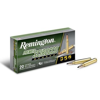Remington Premier Scirocco, 7mm Remington Ultra Mag, 150 Grain, Swift Scirocco Bonded, 3325 fps