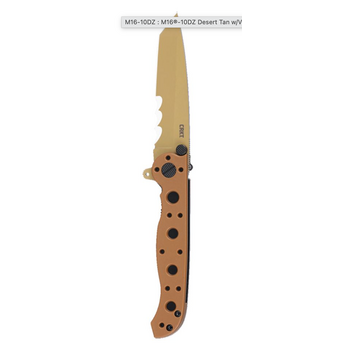 CRKT Desert Tan w/Veff Serrations