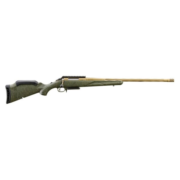 Ruger American Gen 2 Predator 308 Win 22" Burnt Bronze/Green Splatter