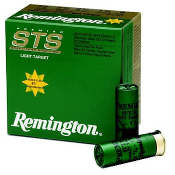 Remington Remington Premier STS Target Loads STS28SC8, 28 Gauge, 2-3/4", 3/4 oz, 1200 fps, #8 Lead Shot, 25 Rds/Bx