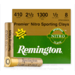 Remington Remington Premier Nitro Sporting Clay 410 Gauge 2.5" 1/2 oz # 8 Shot