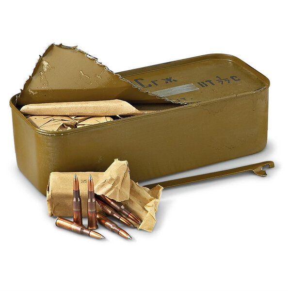 Chinese 7.62x54R 147gr FMJ Surplus Ammunition 20 Rounds