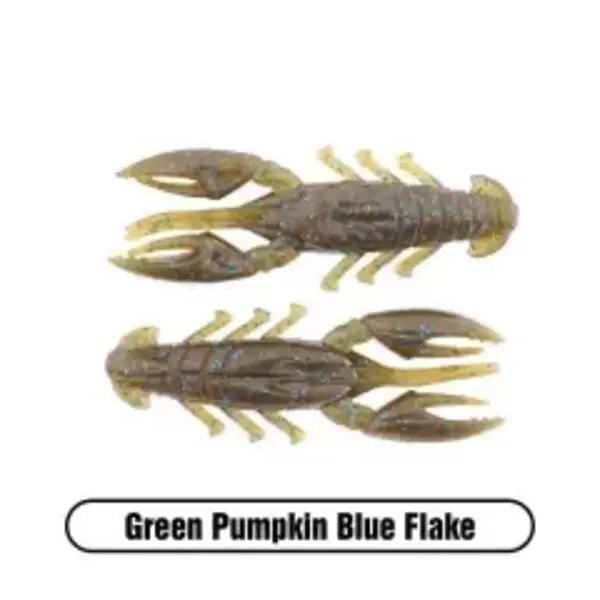 X Zone Stealth Finesse Series Scented Stealth Craw 2.5"