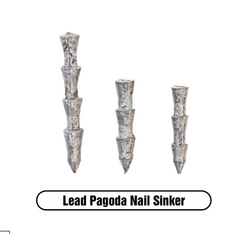 X Zone Lead Pagoda Nail Sinker
