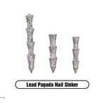 X Zone  Lead Pagoda Nail Sinker