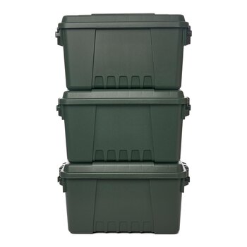 Plano Sportsmans Trunk Small Olive Drab 3 pack