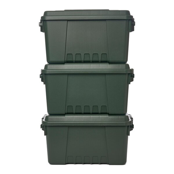 Plano Sportsmans Trunk Small Olive Drab 3 pack