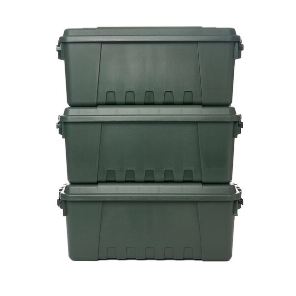 Plano Sportsmans Trunk Medium Olive Drab 3 pack