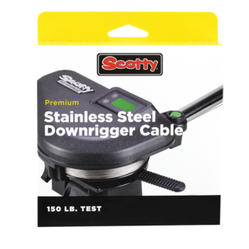 Scotty 1002K Premium Stainless Steel Downrigger Cable. 400'