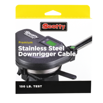 Scotty 1001 Premium Stainless Steel Downrigger Cable. 300'