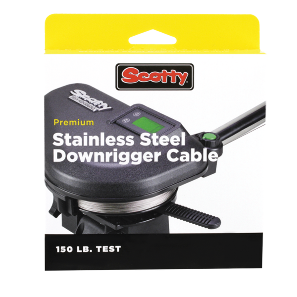 Scotty 1001 Premium Stainless Steel Downrigger Cable. 300'