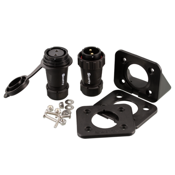 Scotty 2121 Marine Grade Plug & Socket 12V