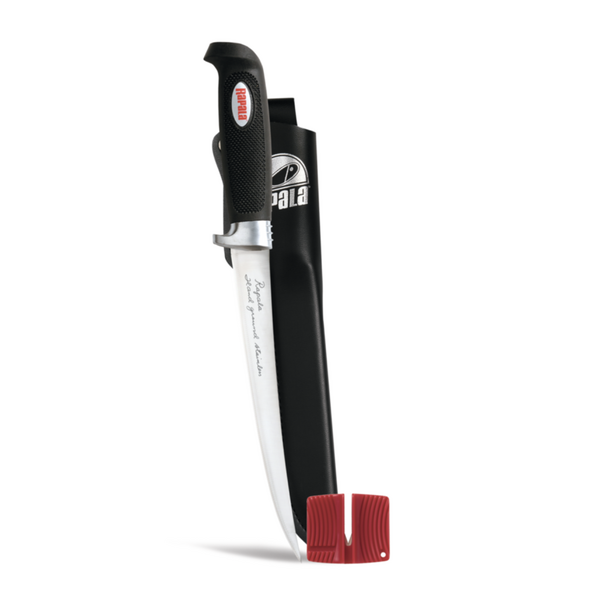 Rapala Soft Grip Fillet Knife 6" w/Sharpener