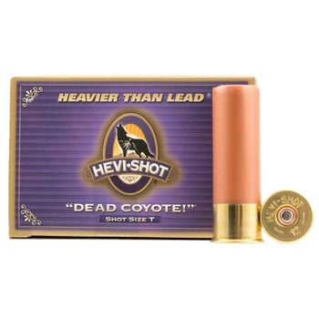 Hevi-Shot Dead Coyote Ammo 12Ga 1 5/8 Oz 1300 FPS 3 In #T