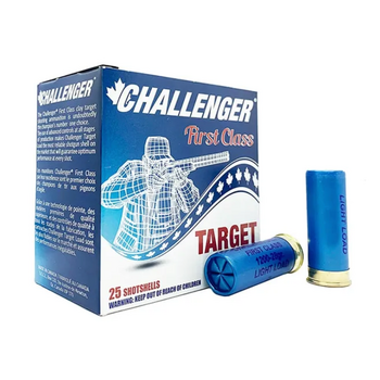 Challenger Target 12ga 2 3/4" 1oz # 9 Ammuntion Box of 25