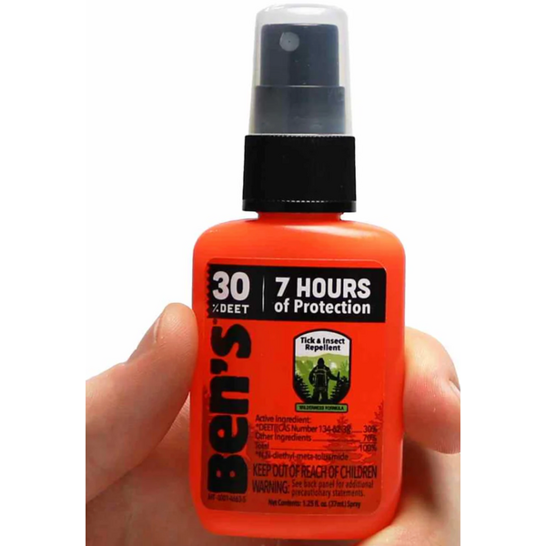 Ben's 37ml Pump Spray. 30% Deet Backyard Formula