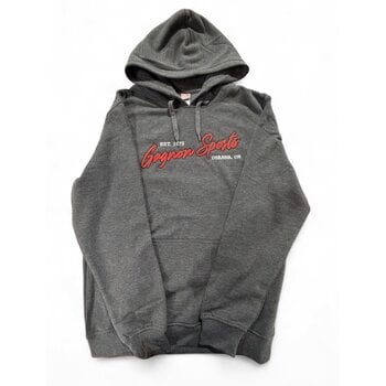 Gagnon Sports Clothing Logo Hoodie Heather Grey