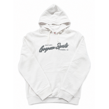 Gagnon Sports Clothing Logo Hoodie White