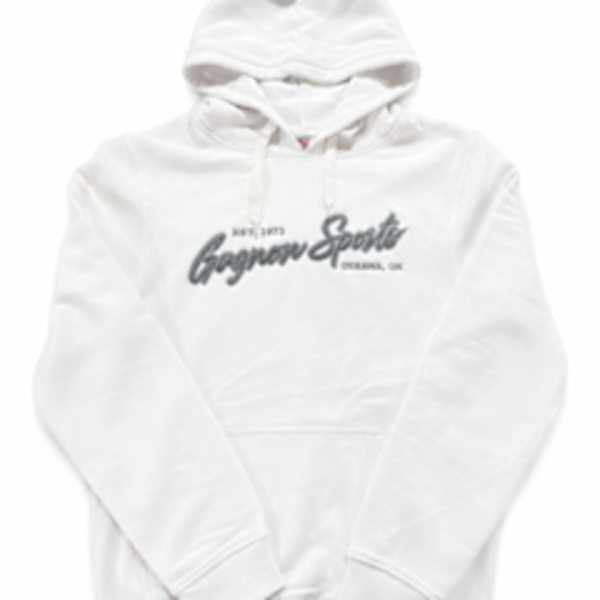 Gagnon Sports Clothing Logo Hoodie White