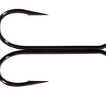 Owner Double Frog Hook. Size 6/0. Black Chrome. 4-pk