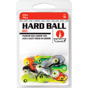 VMC Hard Ball 1/4oz Jig Assorted 10-pk