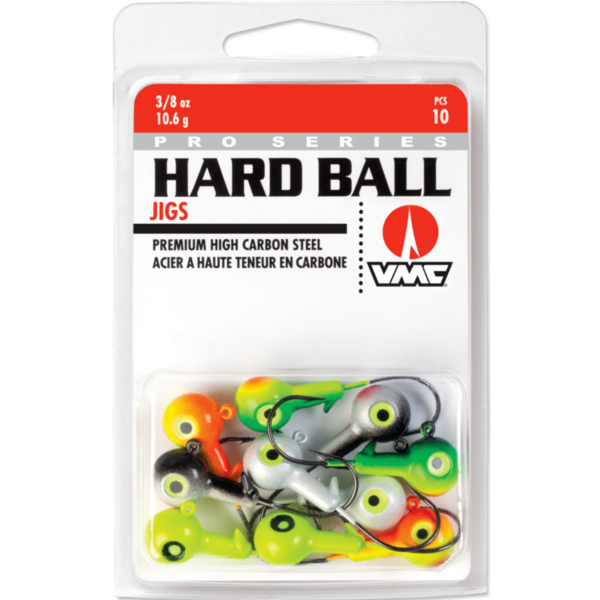 VMC Hard Ball 1/4oz Jig Assorted 10-pk