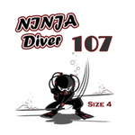 Dreamweaver Ninja Diver Size 4 107mm