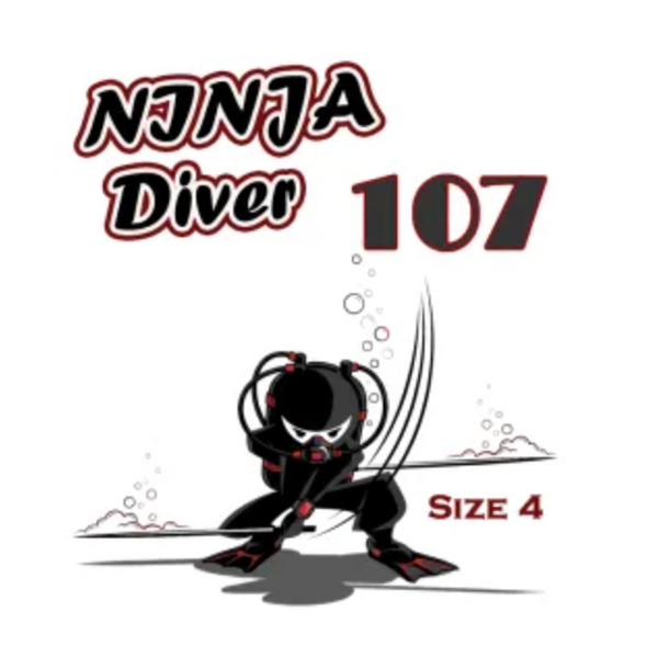 Dreamweaver Ninja Diver Size 4 107mm
