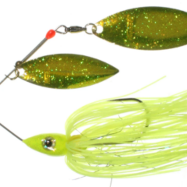 Nichols Nichols Pulsator Metal Flake Double Willow Spinnerbait 1/2oz