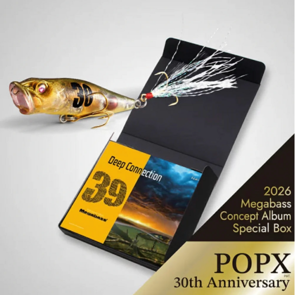 Megabass Concept Album Box PopX 30th