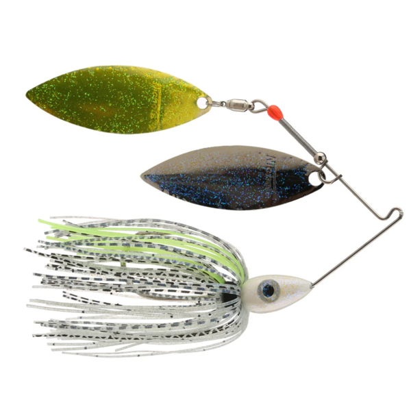 Nichols Pulsator Metal Flake Double Willow Spinnerbait 1/2oz