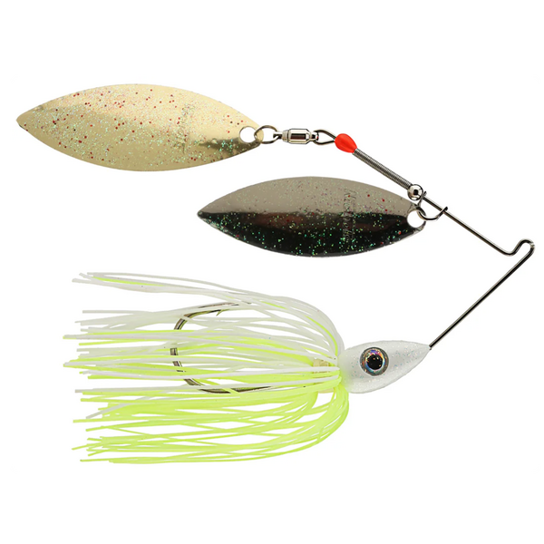 Nichols Pulsator Metal Flake Double Willow Spinnerbait 1/2oz